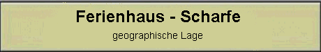 Banner Ferienhaus - Scharfe, geographische Lage